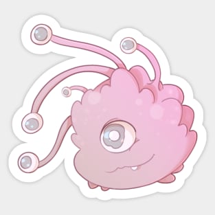 Eye of Beholder (Pink) - Dungeons and Dragons Monster Sticker